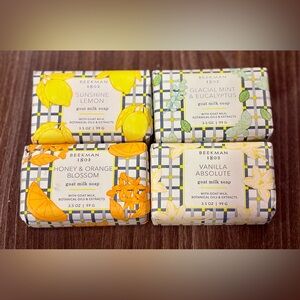 BEEKMAN 1802 3.5oz Bar Soap-Various Scents